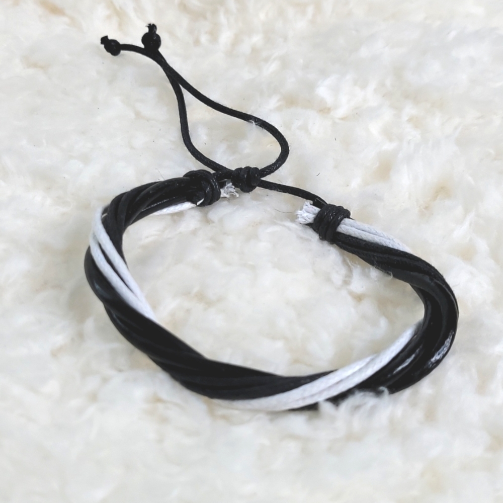 NEW - Handmade Leather Bracelet Cuff